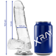 XRAY HARNESS + CLEAR COCK WITH BALLS  18.5CM X 3.8CM