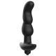 ADDICTED TOYS ANAL MASSAGER WITH VIBRATION BLACK