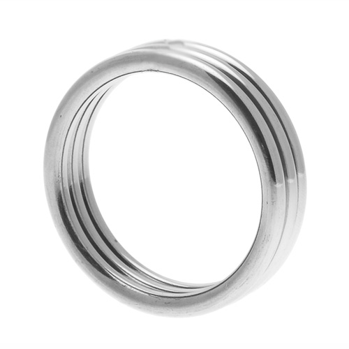 Троен стоманен пръстен за пенис размер M/L