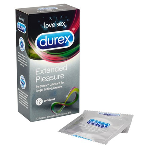 Комплект презервативи Durex удължено удоволствие 12 броя