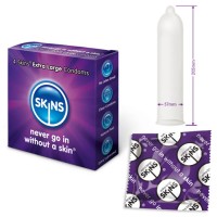 Комплект презервативи Skins размер XL 4 броя