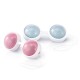Луксозни вагинални топчета в синьо и розово за дискретен масаж